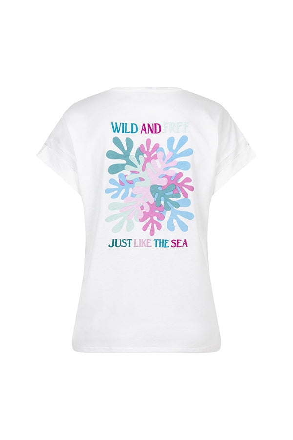 Lofty Manner - T-Shirt Aurora - White