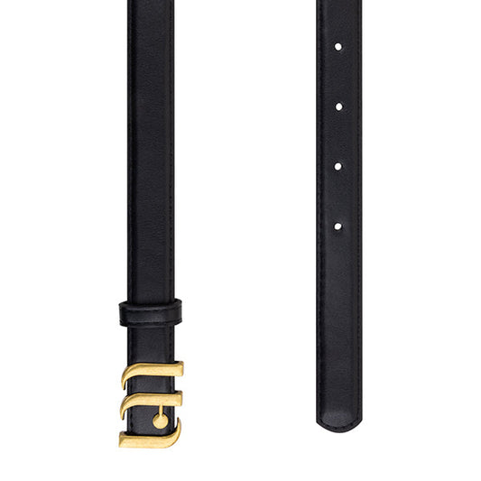 Lofty Manner - Belt Yuna - Vegan Leather - Black/Gold