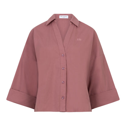 Lofty Manner - Blouse Selou - Mauve pink - Marve Amsterdam