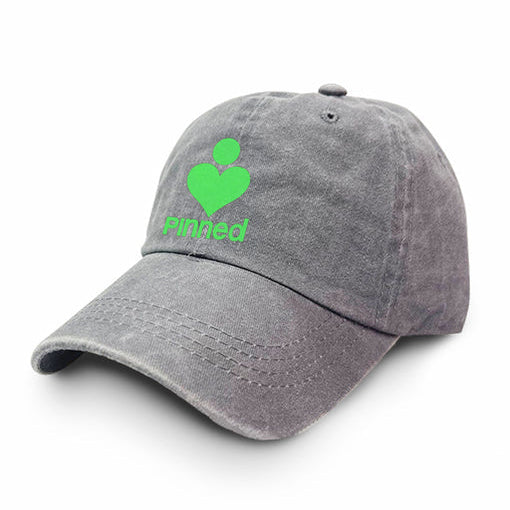 Cap PiNNED | Neon Green Velvet