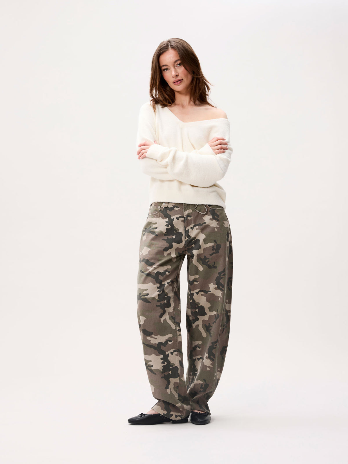 Catwalk Junkie - Super Barrel Fit - Camo Jeans
