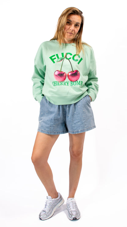 Sweater Fucci Cherry Bomb