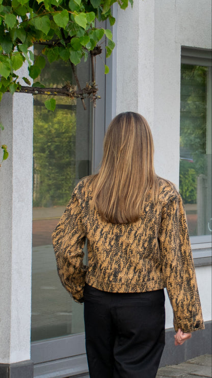 Lofty Manner - Jacket Maria - Feathers print