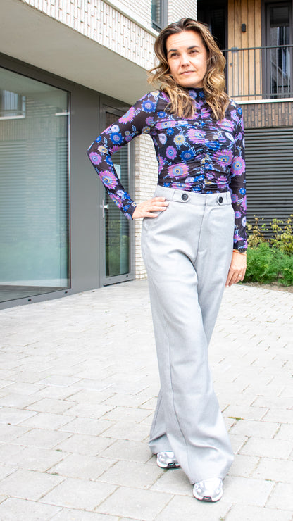 Lofty Manner - Trouser Jazmin - Grey