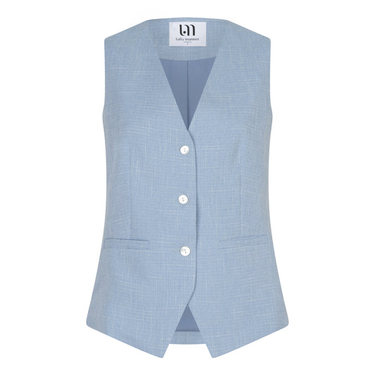 Lofty Manner - Gilet Shirin - Blue
