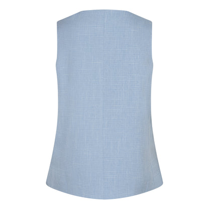 Lofty Manner - Gilet Shirin - Blue - Marve Amsterdam