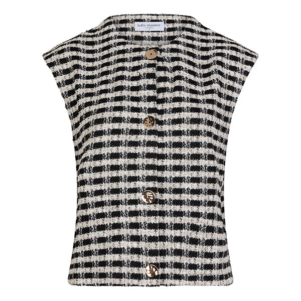 Lofty Manner - Gilet Kendal - Multi Black