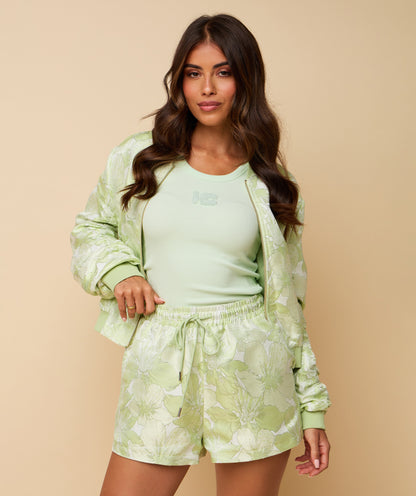 Heyb - Fae Bomber - Green Print