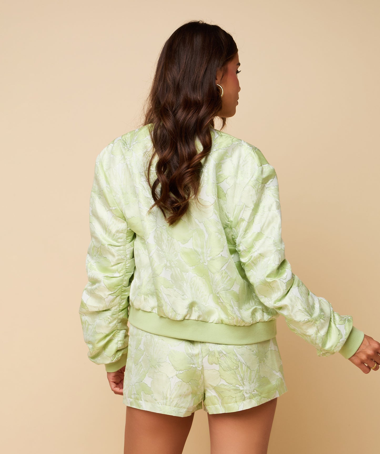 Heyb - Fae Bomber - Green Print