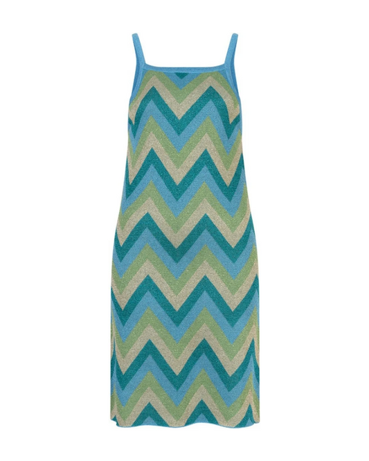 Heyb - Aruba Dress - Blue Gold