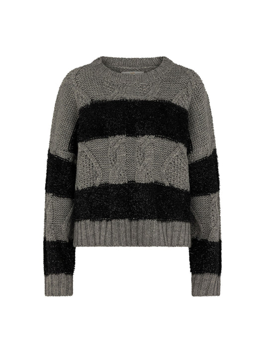 Heyb - Lola Sweater - Grey / Black
