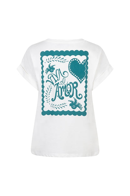 Lofty Manner - Tshirt Elinea - White