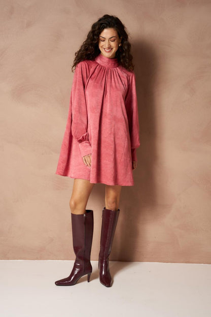 Lofty Manner - Dress Luvi - Coral