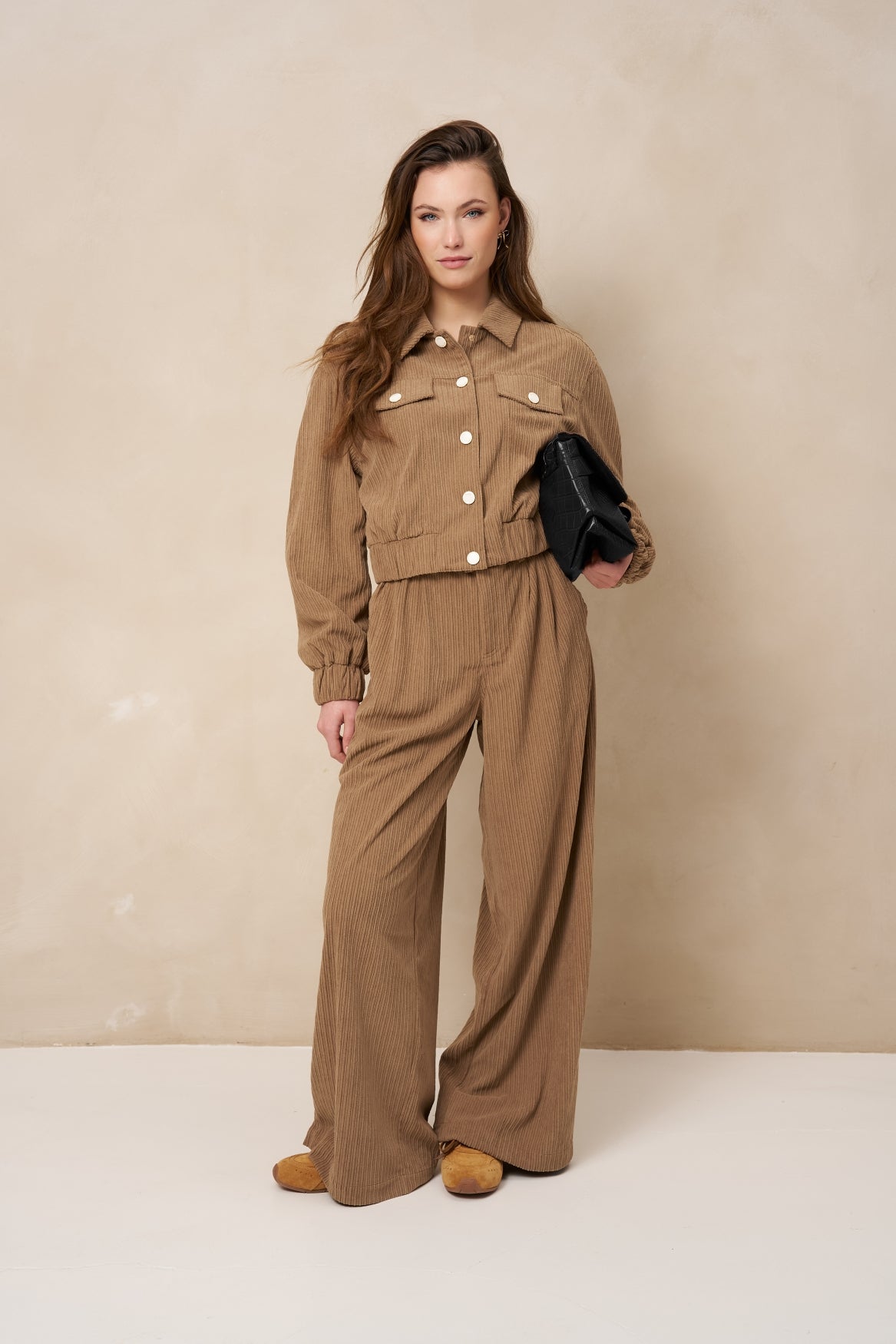 Lofty Manner - Jacket Jaxy - Corduroy - Taupe