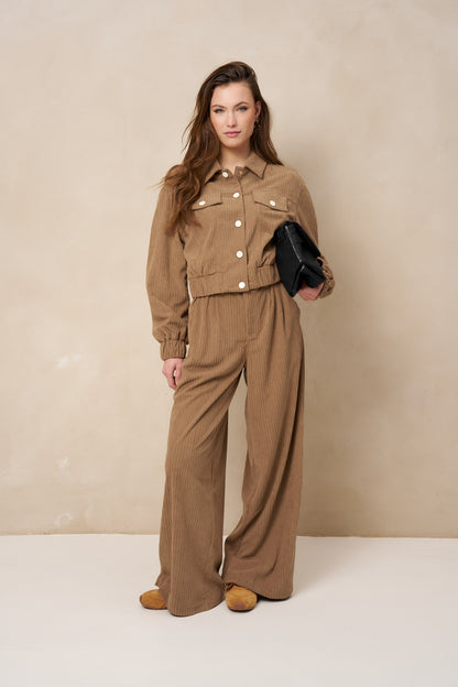 Lofty Manner - Jacket Jaxy - Corduroy - Taupe