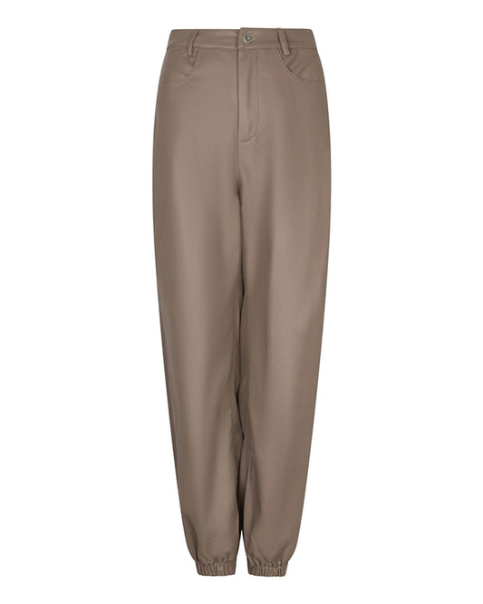 Lofty Manner - Pant Janne - Balloon Uni PU - Taupe