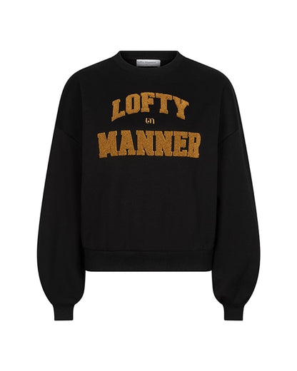 Lofty Manner - Sweater Kensi - Balloon Sleeve - Black