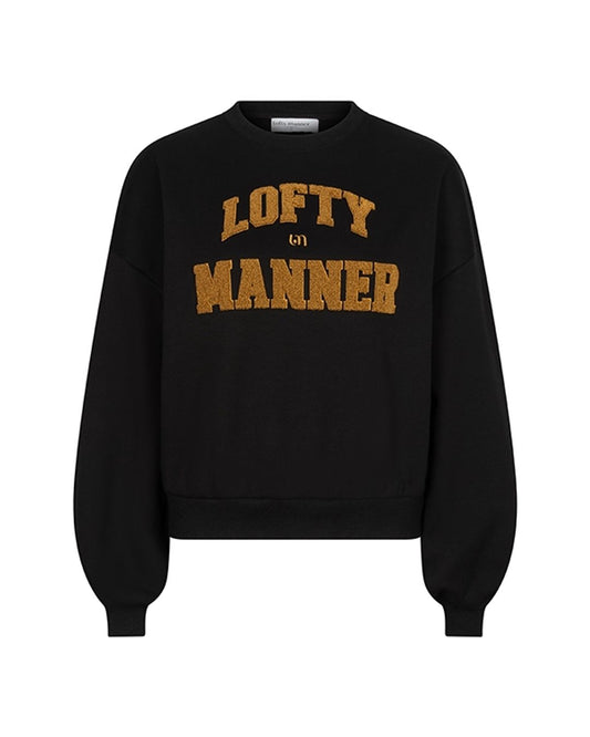 Lofty Manner - Sweater Kensi - Balloon Sleeve - Black