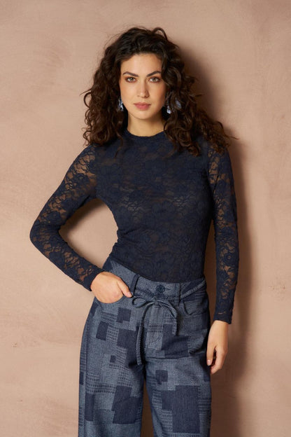 Lofty Manner - Top Irea - Classic Lace - Dark Blue