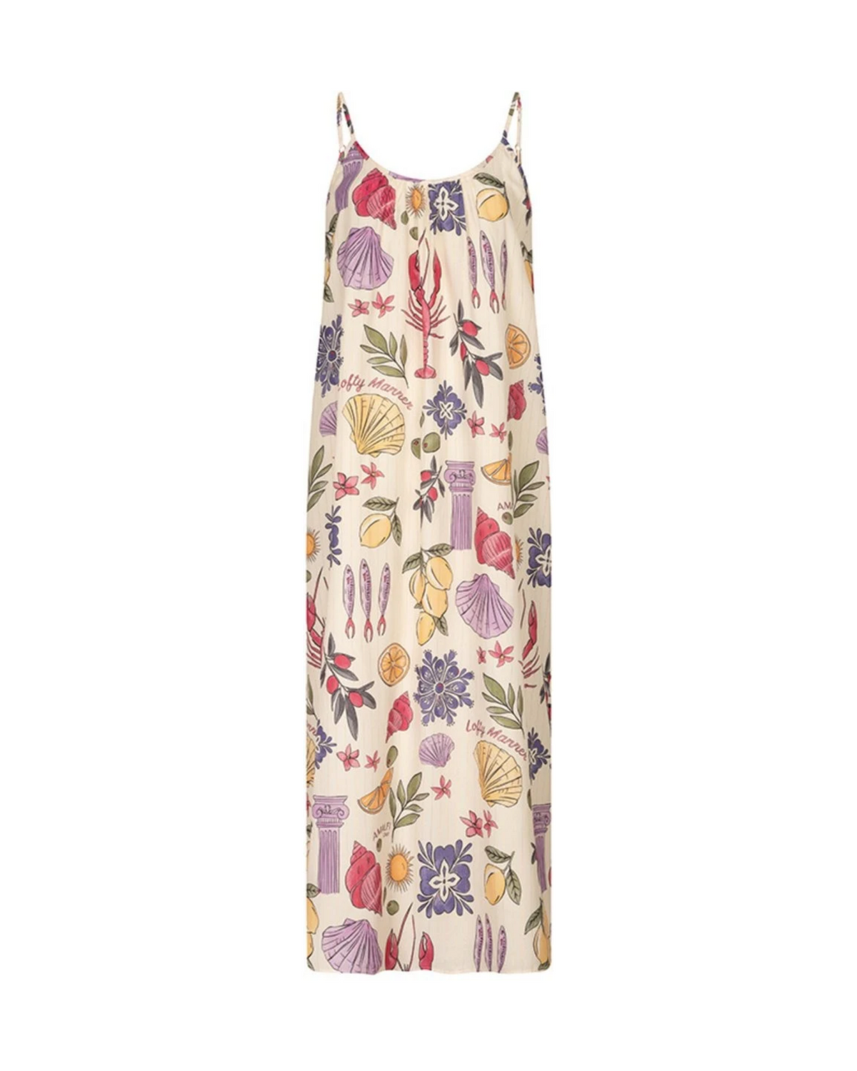 Lofty Manner - Dress Aileen - Multi Element Print