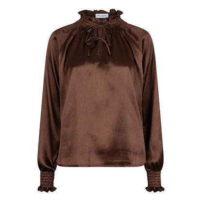 Lofty Manner - Blouse Tyra - Dark Brown