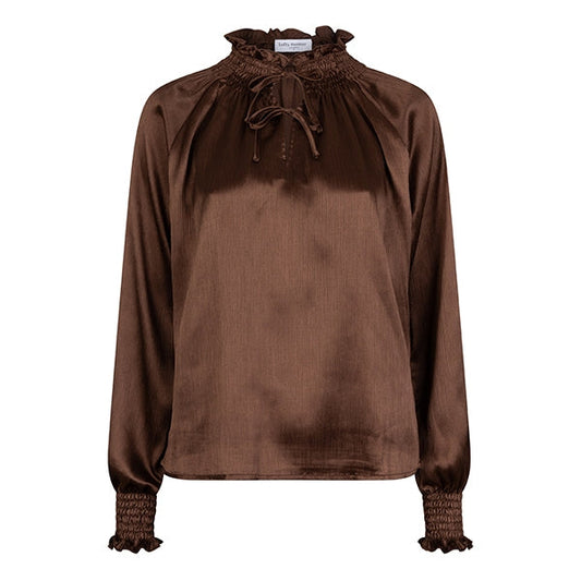 Lofty Manner - Blouse Tyra - Dark Brown