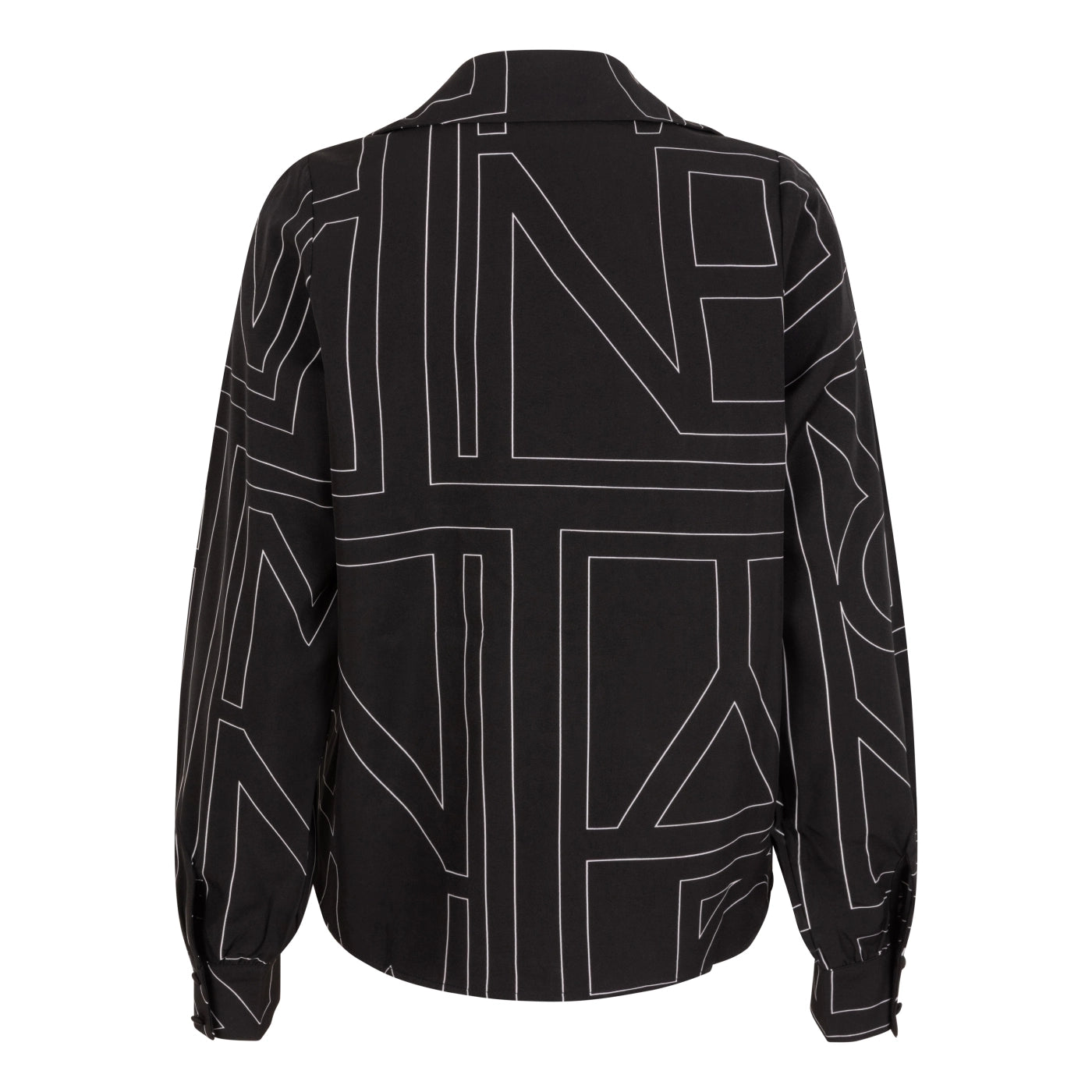 Lofty Manner - Blouse Eve - Black Graphic