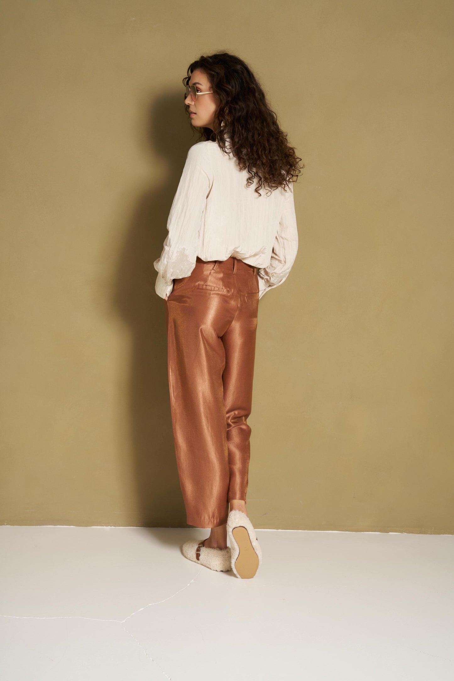 Lofty Manner - Pant Helvi - Caramel