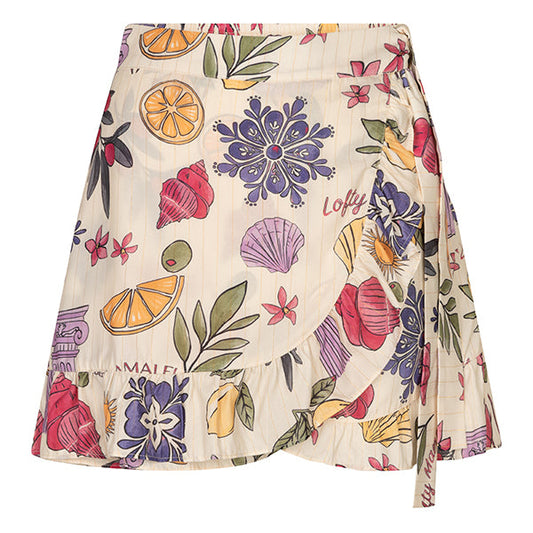 Lofty Manner - Skort Sandy - Multi Element Print