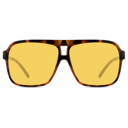 Sunglasses Brown Yellow Glasses