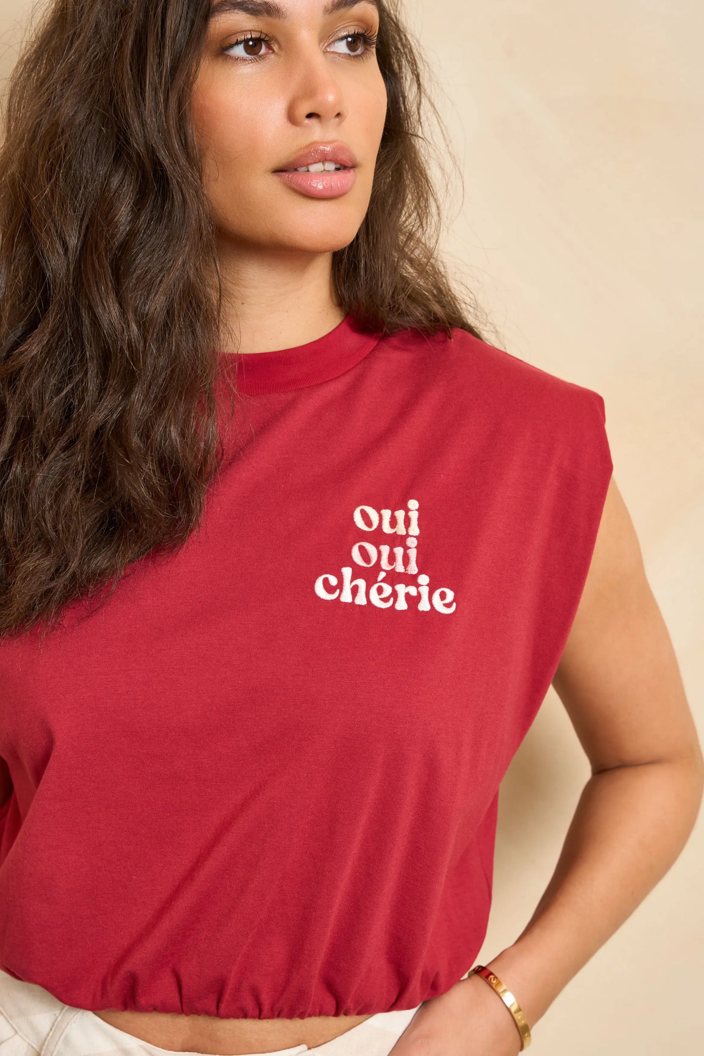 Loft Manner - T-shirt Numi - Brique Red - Marve Amsterdam