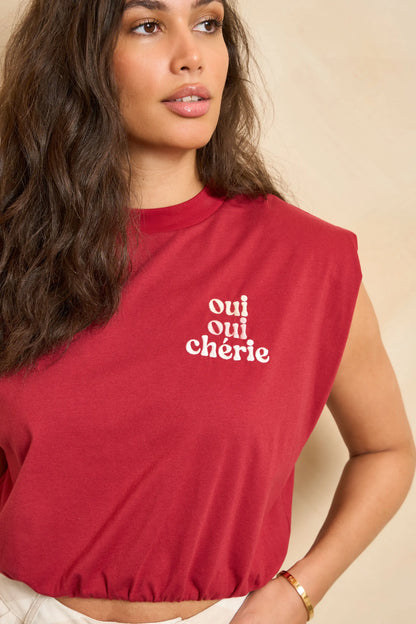 Loft Manner - T-shirt Numi - Brique Red - Marve Amsterdam