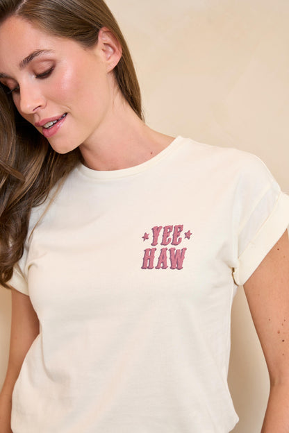 Lofty Manner - T-shirt Omera - Ecru