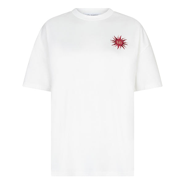 Lofty Manner - T-shirt Tiva - White - Marve Amsterdam