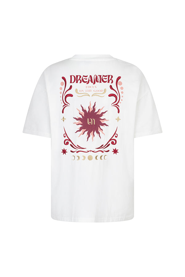 Lofty Manner - T-shirt Tiva - White - Marve Amsterdam