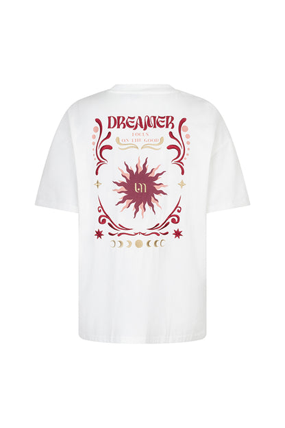 Lofty Manner - T-shirt Tiva - White - Marve Amsterdam