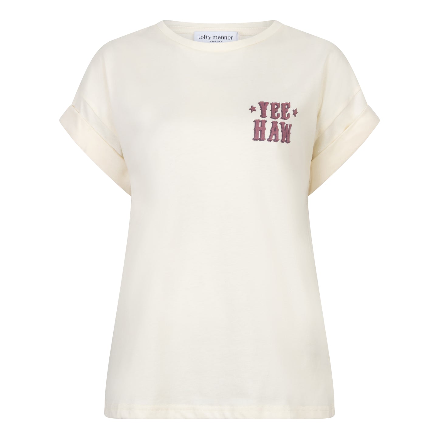 Lofty Manner - T-shirt Omera - Ecru