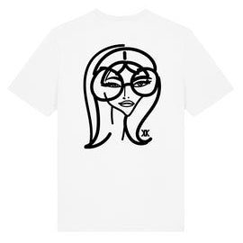 T-shirt Keep Fashion Classic Back - White