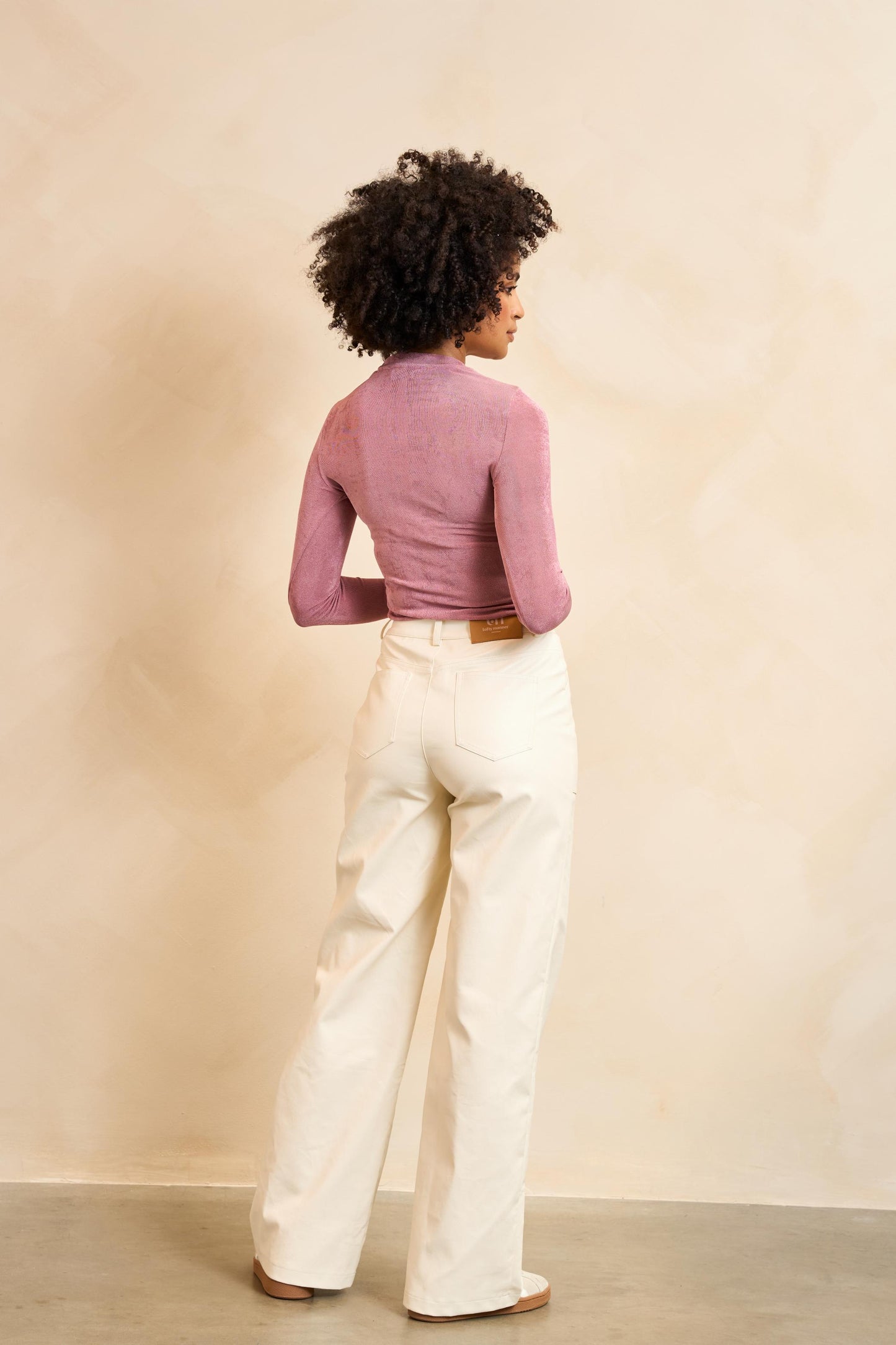 Lofty Manner - Top Arlina - Mauve pink