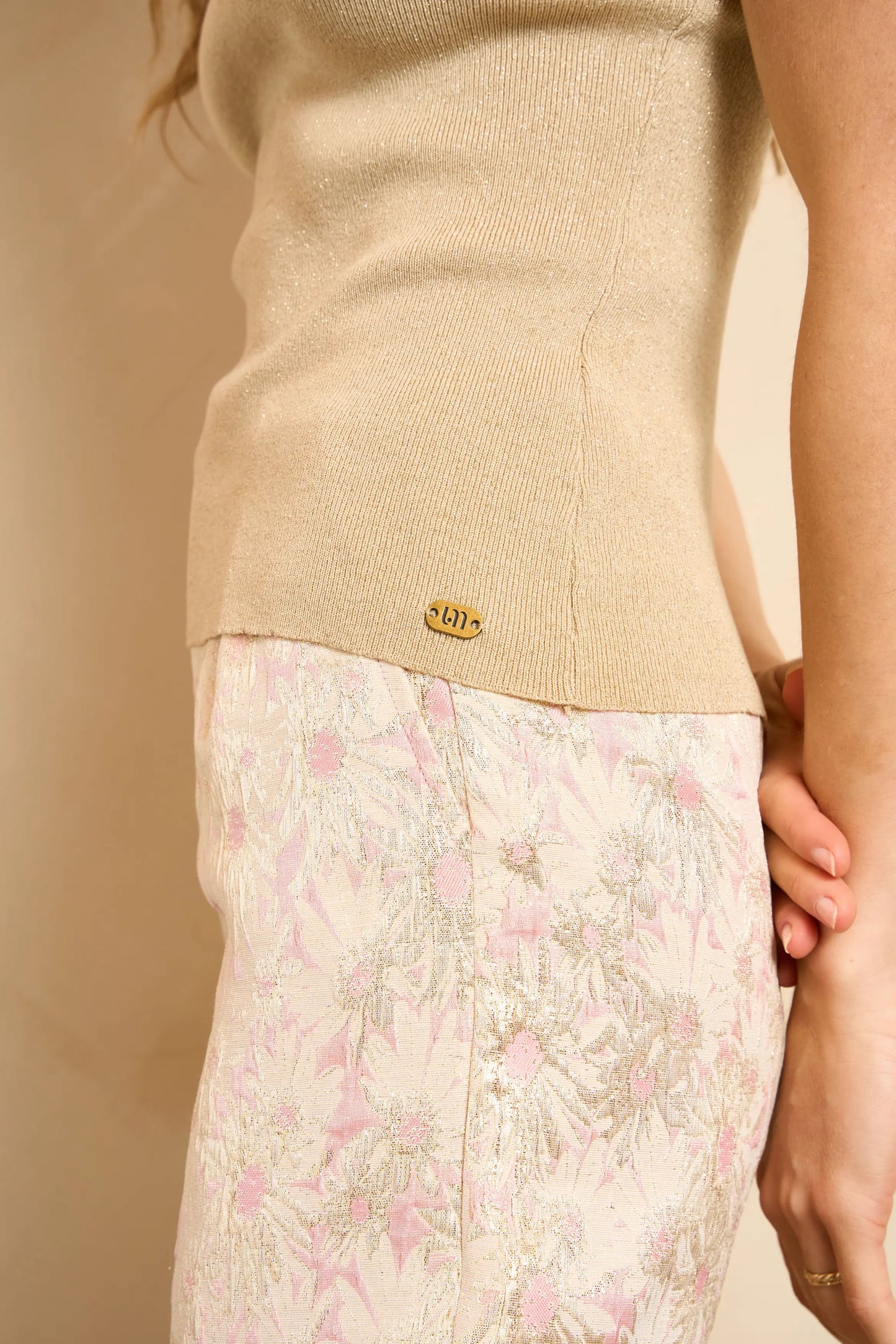 Lofty Manner - Top Arwen - Beige - Marve Amsterdam