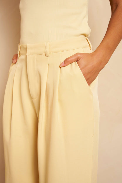Lofty Manner - Trouser Cami - Butter Yellow