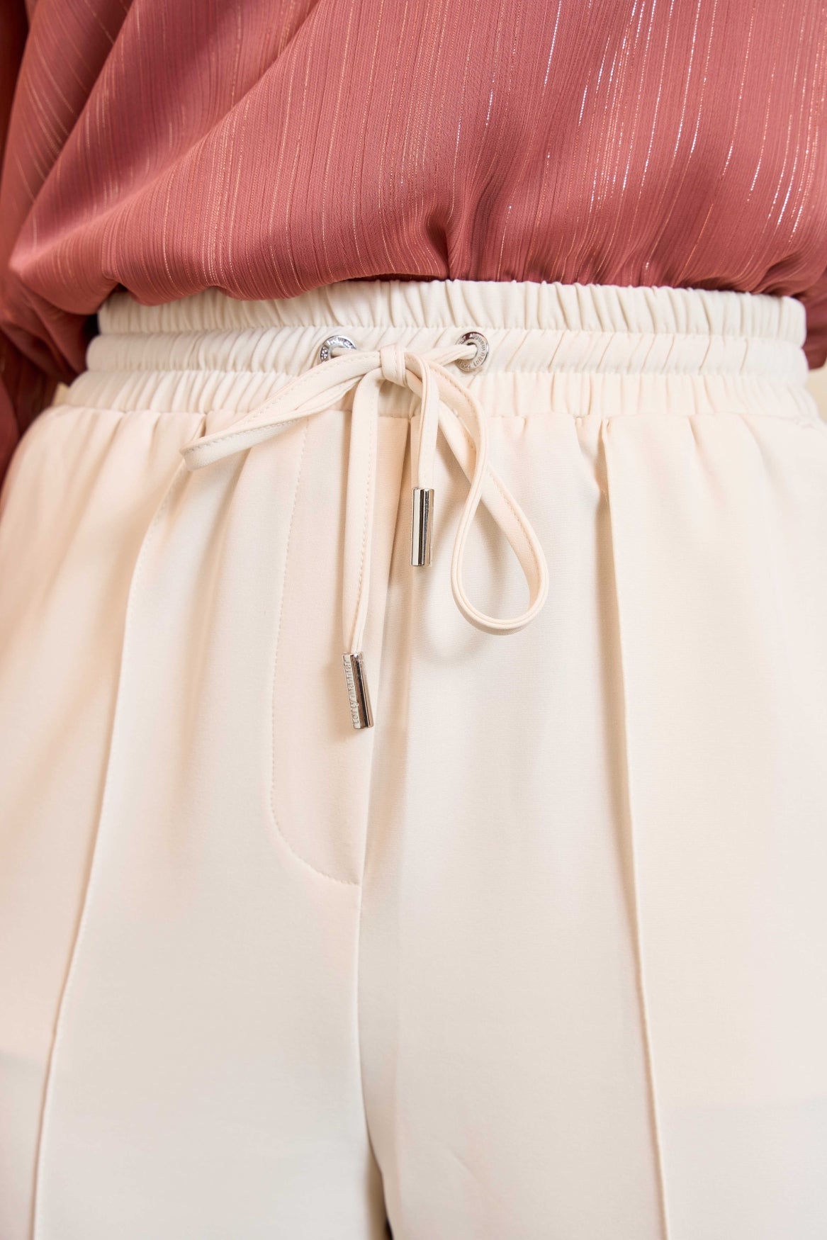 Lofty Manner - Trouser Serin - Ecru - Marve Amsterdam
