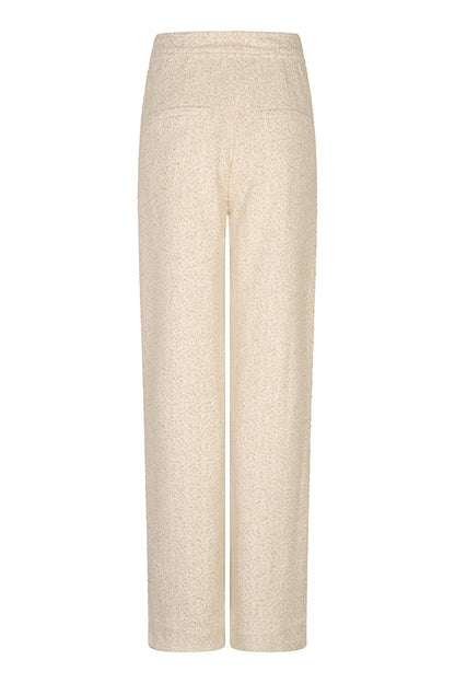 Lofty Manner - Trouser laura - Beige Gold