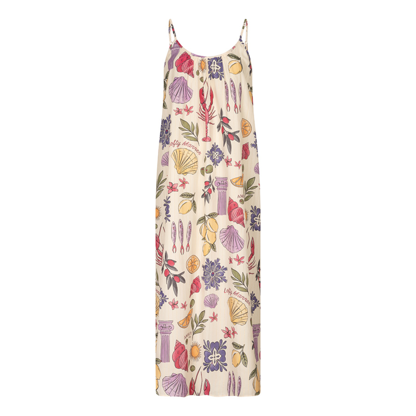 Lofty Manner - Dress Aileen - Multi Element Print