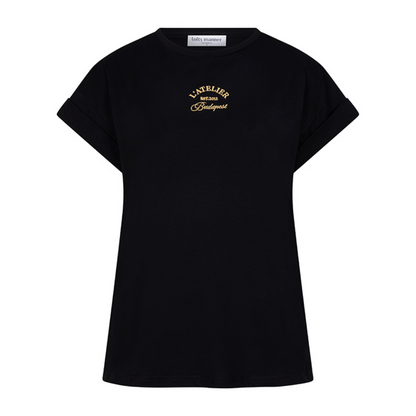 Lofty Manner - T-shirt Monika - Black