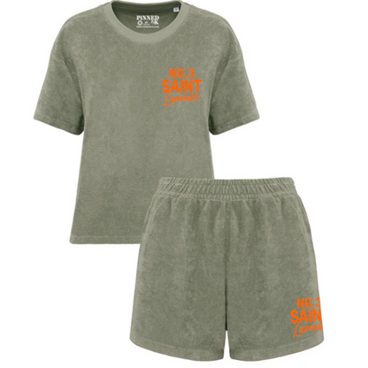 Badstof Set Terry Saint L'amour Orange - Green