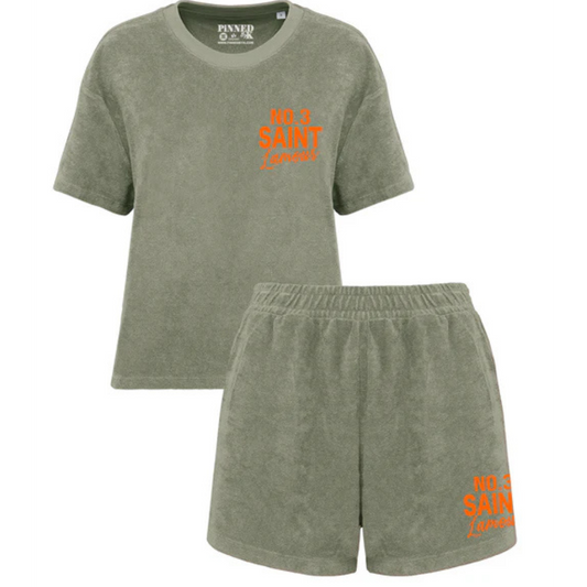Badstof Set Terry Saint L'amour Orange - Green