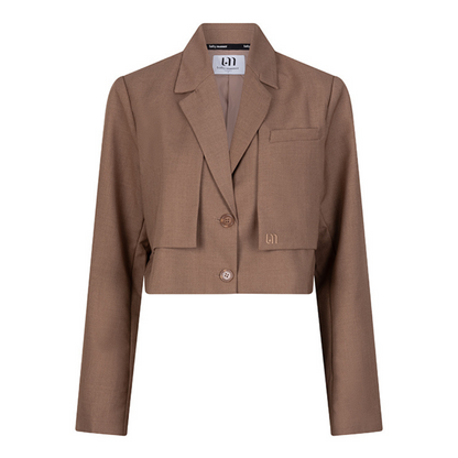 Lofty Manner - Blazer Donja - Cropped - Beige