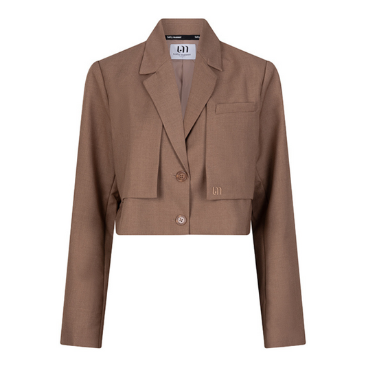 Lofty Manner - Blazer Donja - Cropped - Beige