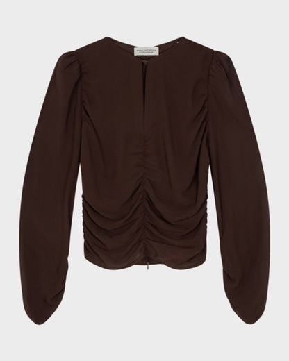 Amaya Amsterdam - Icy Blouse - Brown